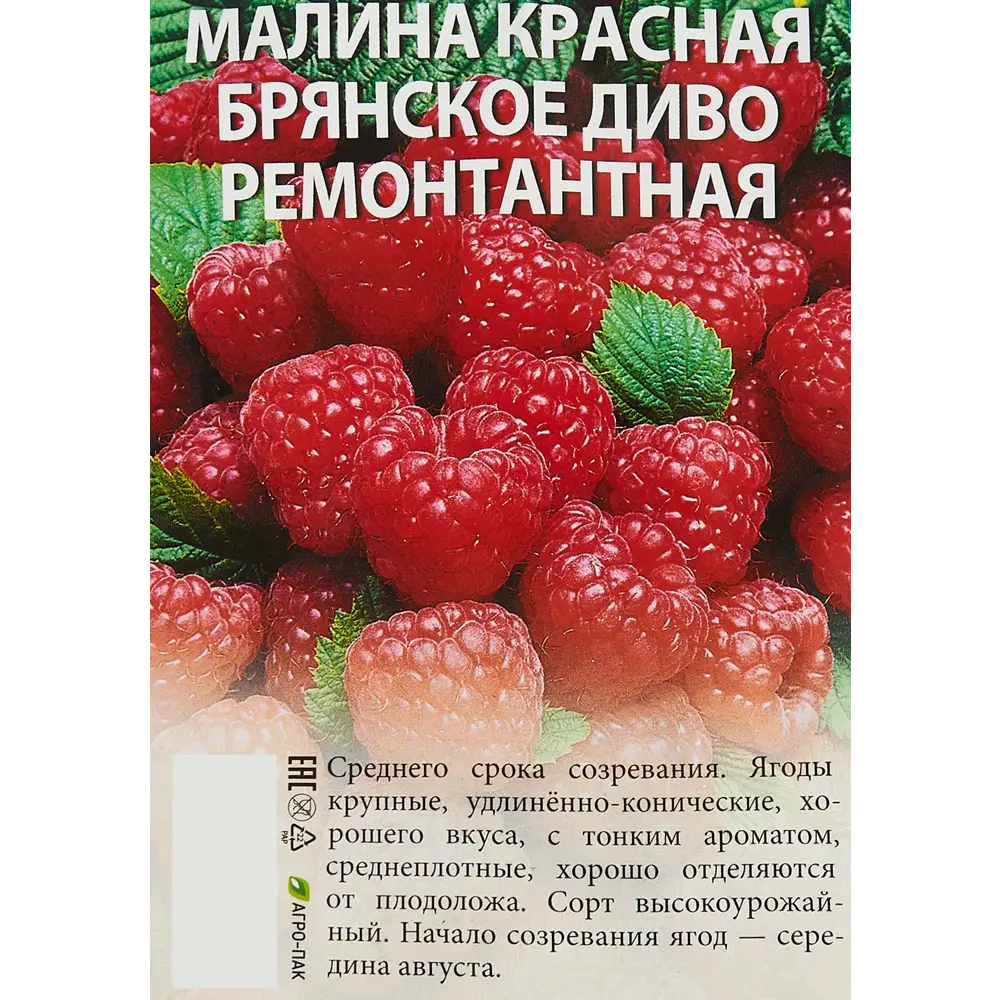 Малина Брянское диво красная пакет ø9 h40 см Santreyd STLM-2196430 - Вид №2