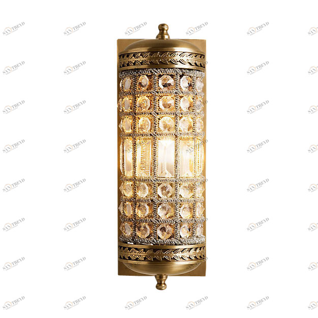 Светильник настенный золотистый Delight Collection French Empire 1 KR0107W-1 DELIGHT COLLECTION  00-3882844 Золото 