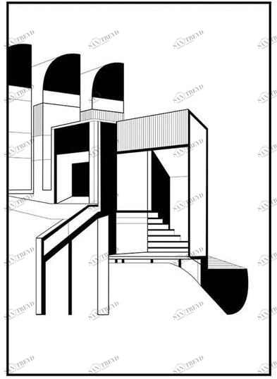 Kristina Dam Studio Печать на бумаге Bauhaus sun-id-1390351