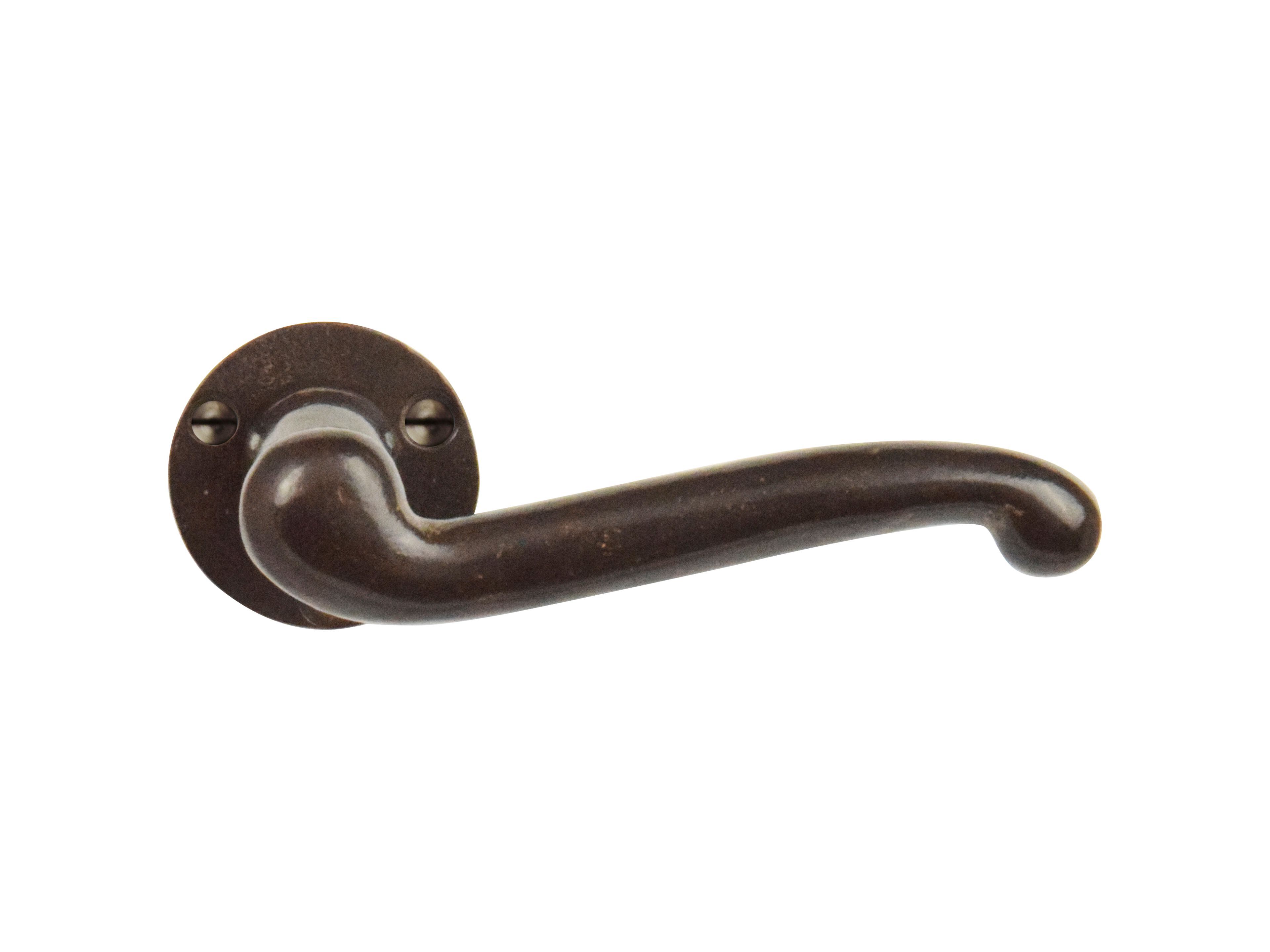 Бронзовая ручка на розетке GIARA ART DESIGN-BRONZE запятая ARCH-00023822 - Вид №2