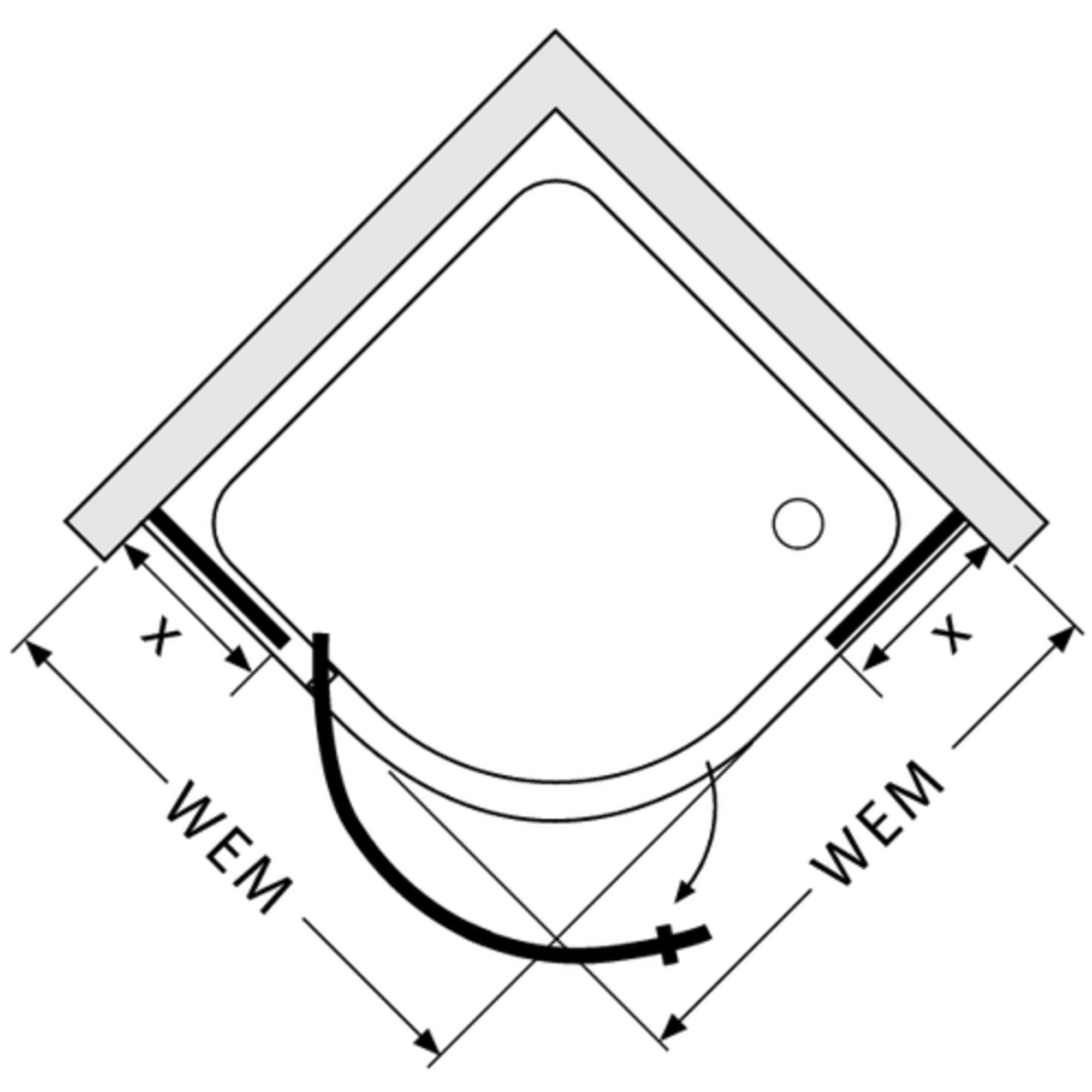 291.400001 Carat Collection душевая кабина Duscholux 45663 - Вид №2