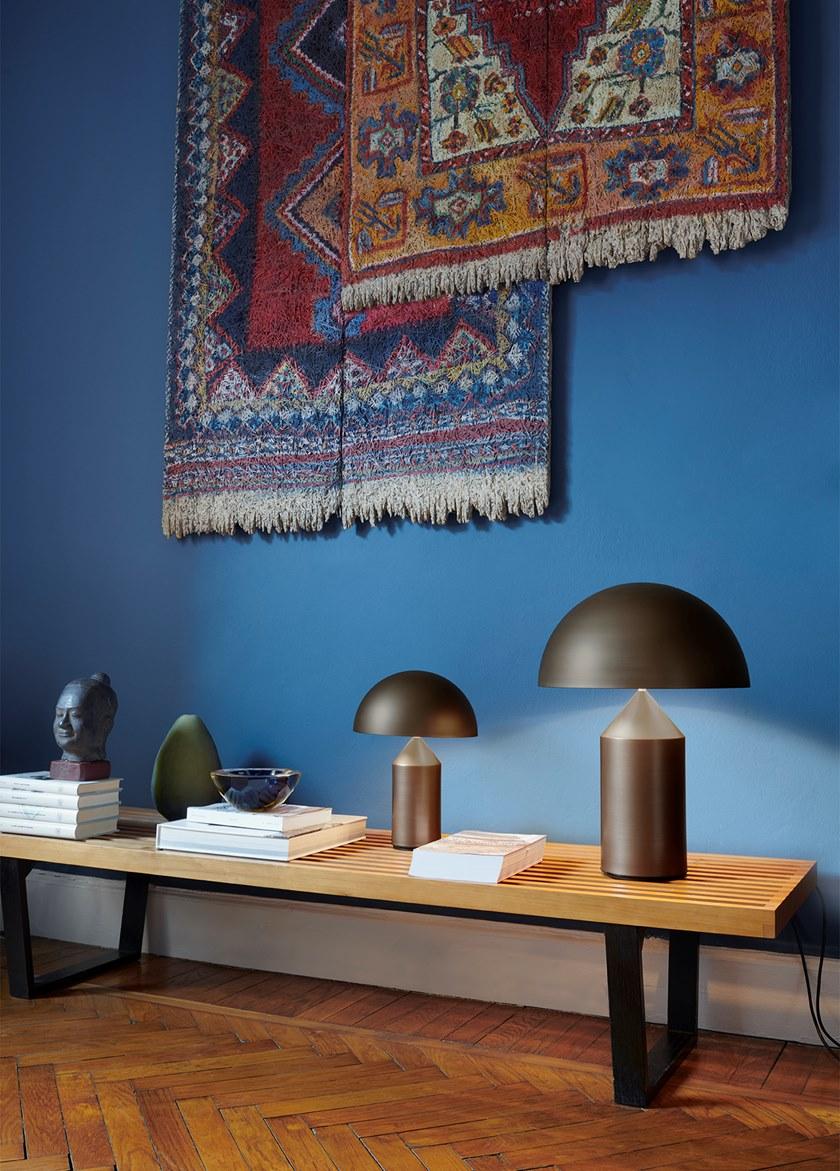 Oluce Настольная лампа из бронзового металла Atollo sun-id-1511126 - Вид №2