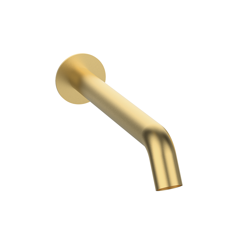 00006017 PREMIUM Умывальник носик 200 мм Матовое Золото GRB MIXERS 