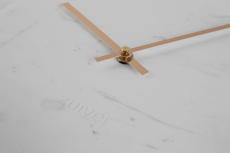 Часы Marble Time белые Zuiver 8500025 - Вид №8