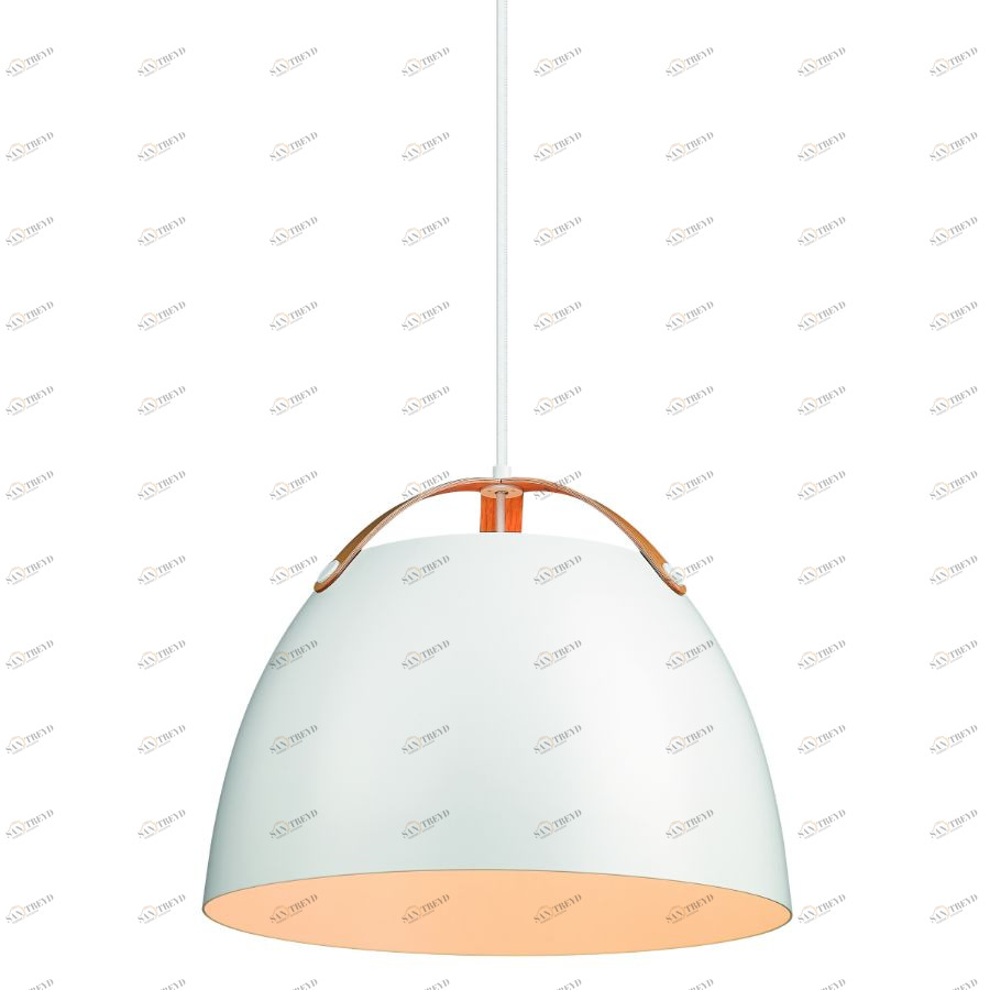 Светильник подвесной Oslo, Ø40, белый/дуб Halo Design 734870