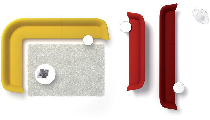 arper Модульный секционный диван Loop sun-id-1392189 - Вид №4