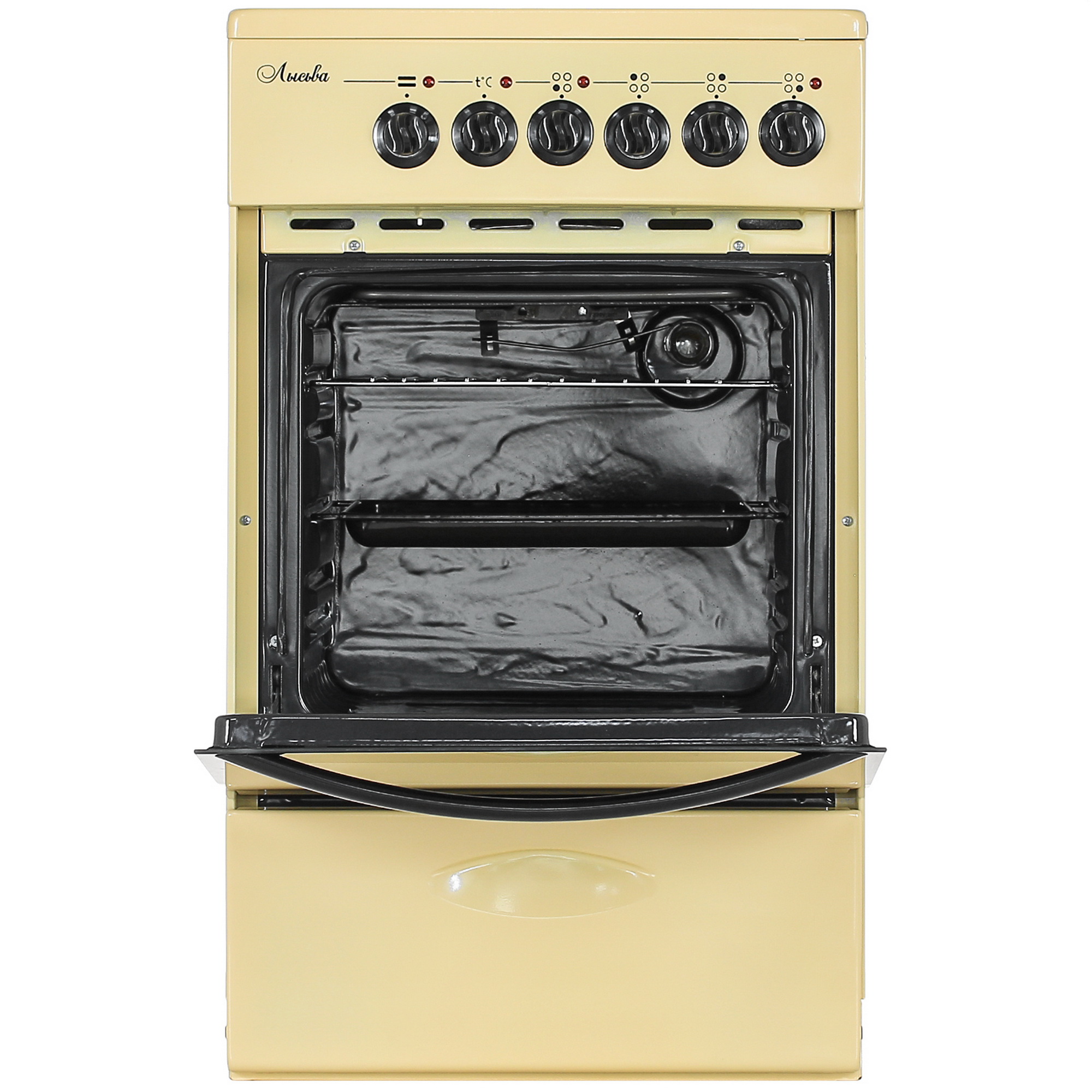 8195105 Электрическая плита Лысьва EF4011MK00 бежевый STDN-0141331 - Вид №6