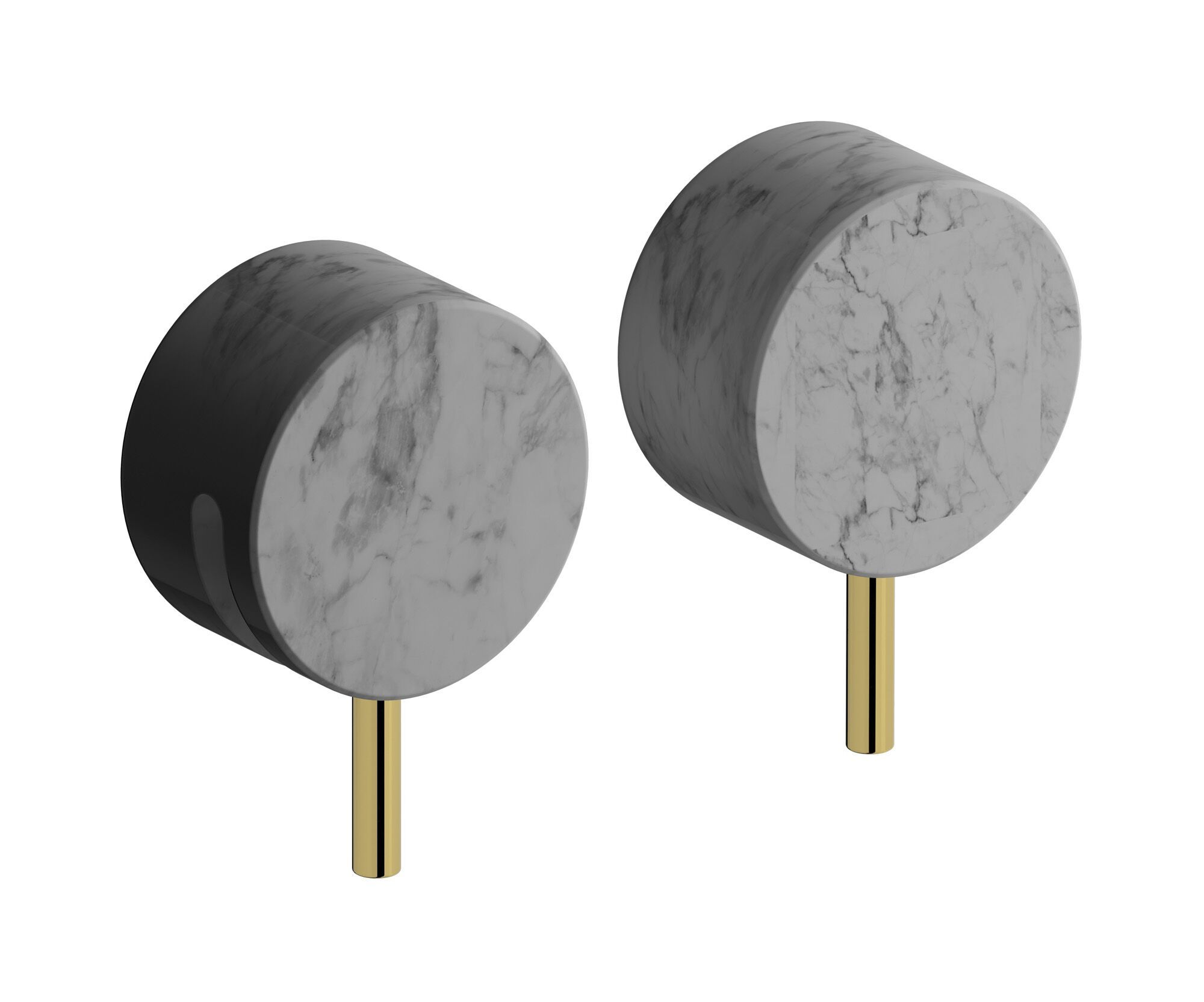 Смеситель для душа с 2 отверстиями IB мрамор + мрамор Elle ARCH-00142543 - Вид №13