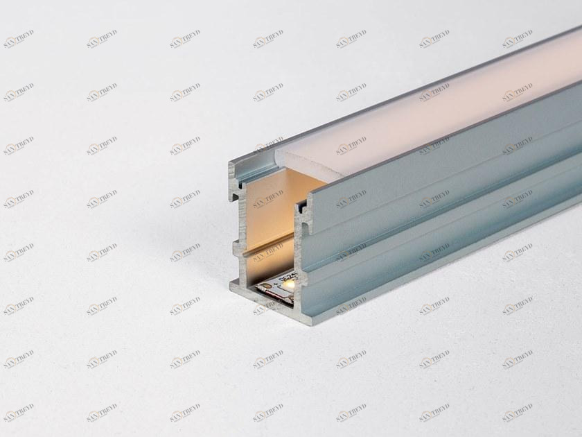 HER Линейный световой профиль из алюминия для светодиодных модулей  Pf002ik 