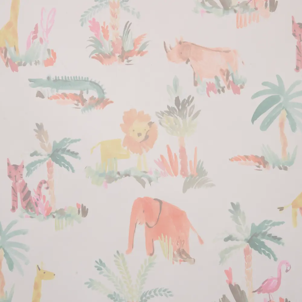 Тюль на ленте Африка 145x260 см цвет белый SEASONS STLM-2101742 - Вид №2