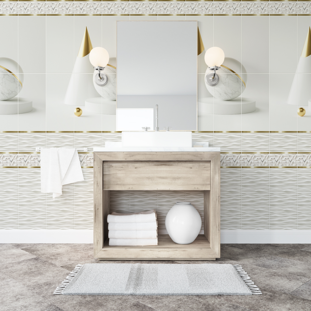 Панель пласт. "Новита" Тектоника (Узор) 2,7*0,25 STSR-441 АКВАТОН Novita - Вид №3