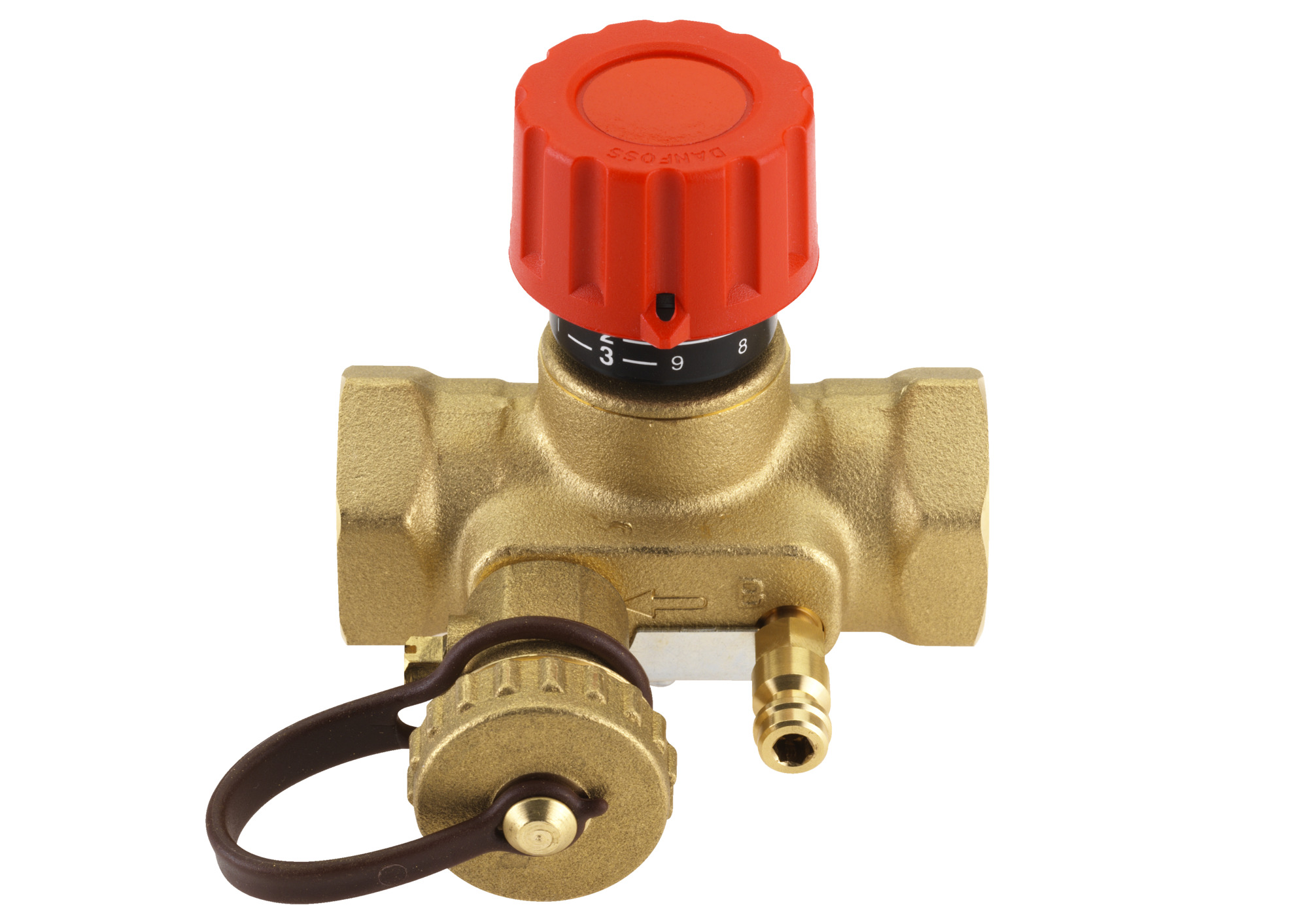 Danfoss Ручной балансировочный клапан MNT с внутренней резьбой MNT Клапан балансировочный DN 25 003Z2333  - Вид №6