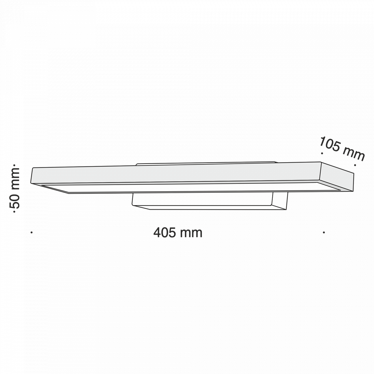 Бра настенное белое 4000K Everett C815WL-L12W4K TECHNICAL CEILING & WALL 00-3957416 Белый  - Вид №2