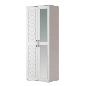 91325911 Шкаф распашной Bts Британика 80x217.6x51.4 см ЛДСП цвет дуб молочный/дуб атланта STLM-1538908