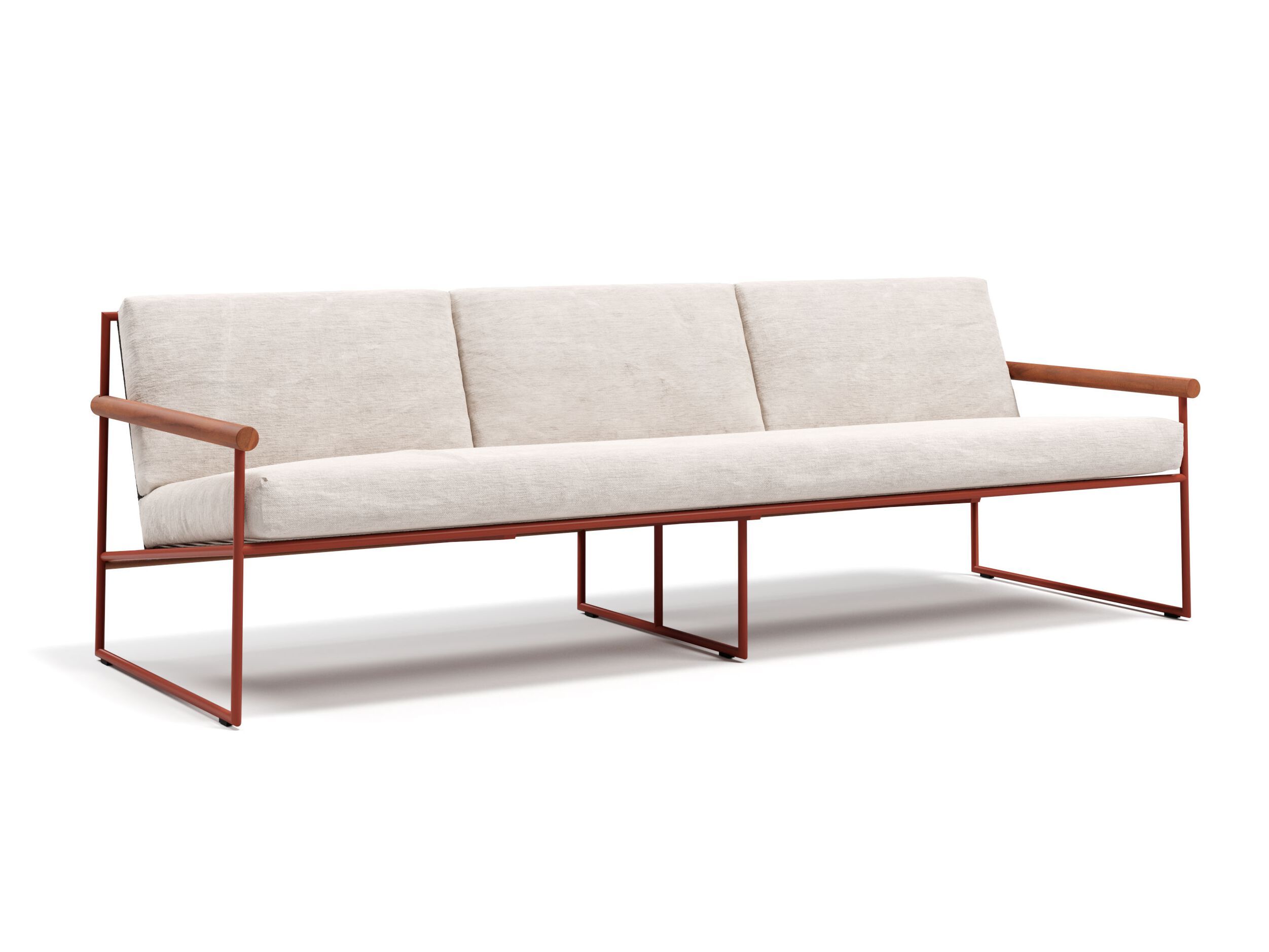 3-местный тканевый садовый диван Atmosphera труба ARCH-00081514 - Вид №12