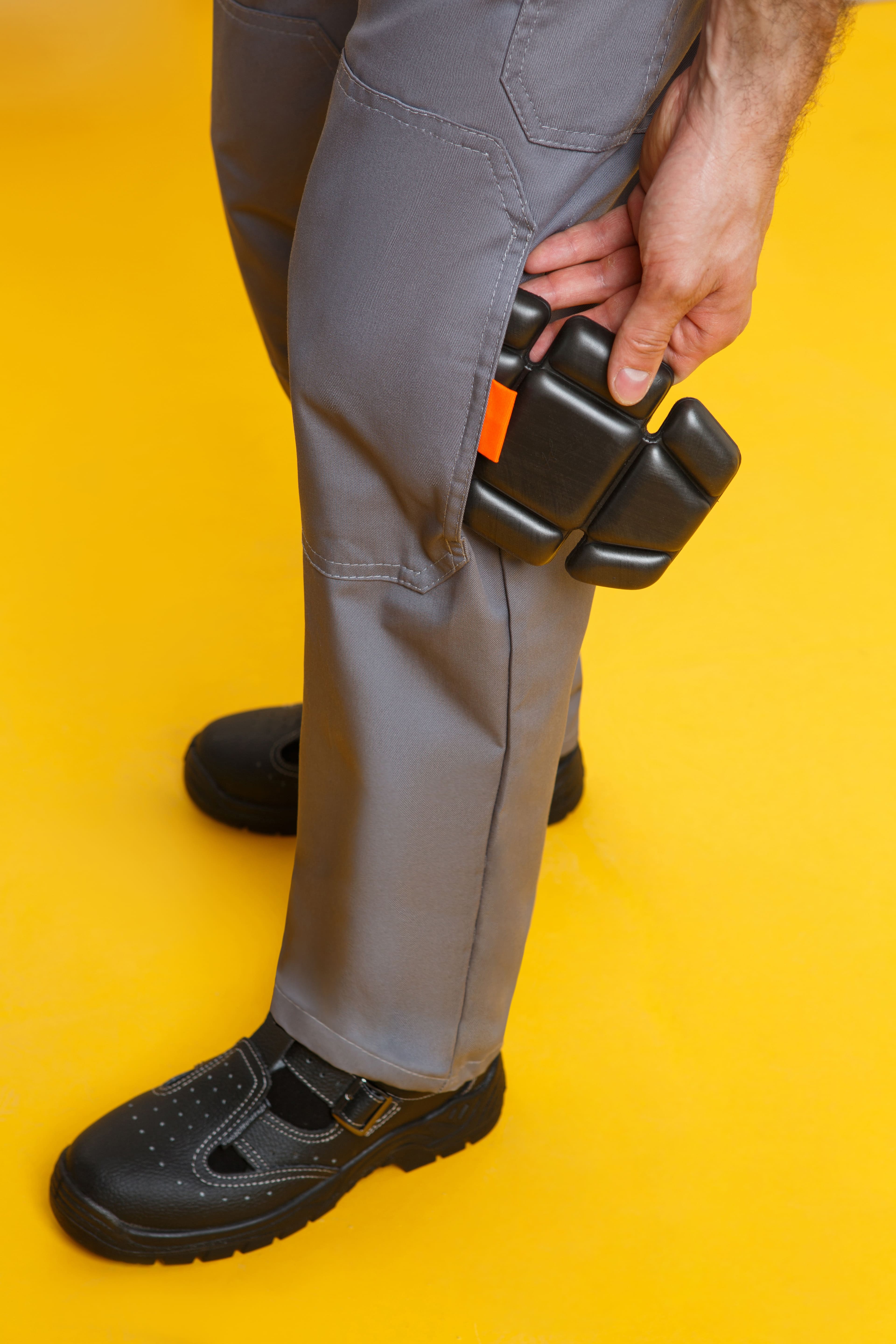 69422 Брюки "Профессионал" темно-серые со светло-серым  Летняя спецодежда  размер 56-58/170-176  - Вид №6