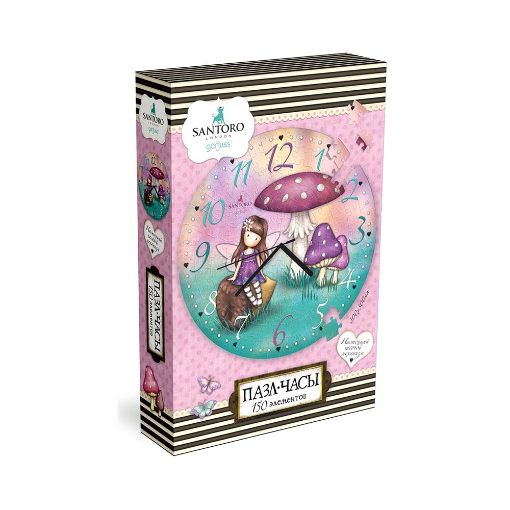05131 Пазл-часы 150 элемент. "Faerie Folk" Santoro 