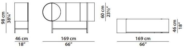 santreyd.com Буфет лакированный с распашными дверцами sun-id-1445402 - Вид №3