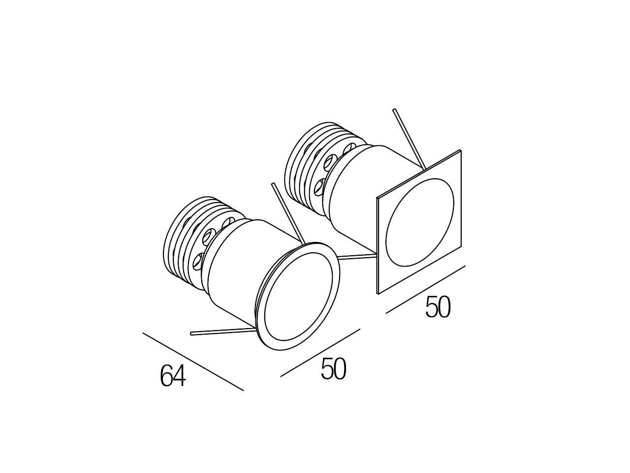 Утопленный светодиодный прожектор Flexalighting FRANNY 6 ARCH-00104529 - Вид №1