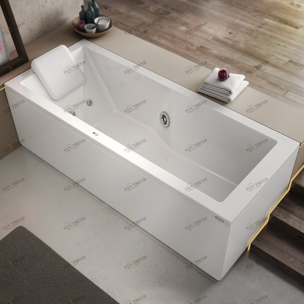 Ванна с гидромассажем "RAINBOW" Energy 180 без панелей 9L43-778 Sx Jacuzzi 9L43778SX