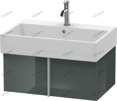 VA612603838 Vero Air Тумбочка подвесная Доломитово-серый глянцевый лак Duravit