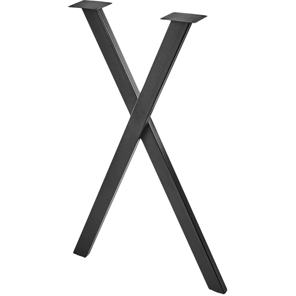 Подстолье для рабочей поверхности 85 см сталь цвет черный глянцевый DUCKANDDOG STLM-2018384