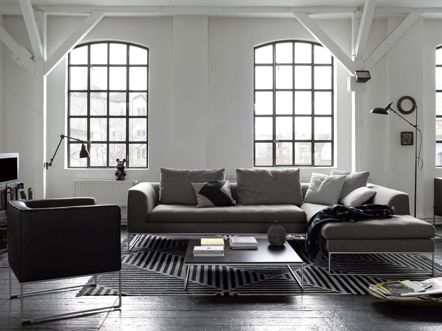 Секционный диван для контрактной ткани COR Mell Lounge ARCH-00042655 - Вид №4