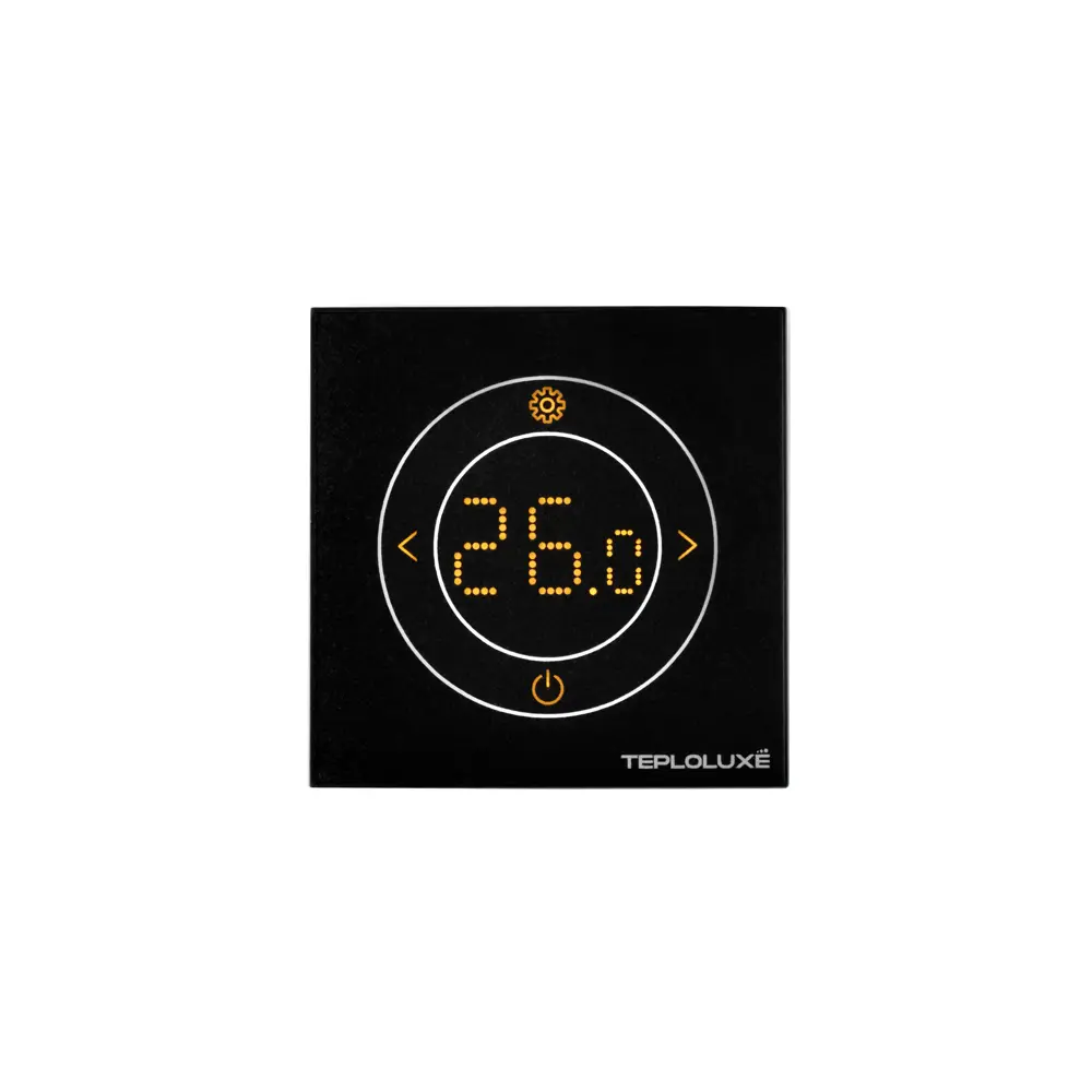 Терморегулятор для теплого пола Теплолюкс Solus сенсорный с Wi-Fi цвет черный STLM-2194980 - Вид №9