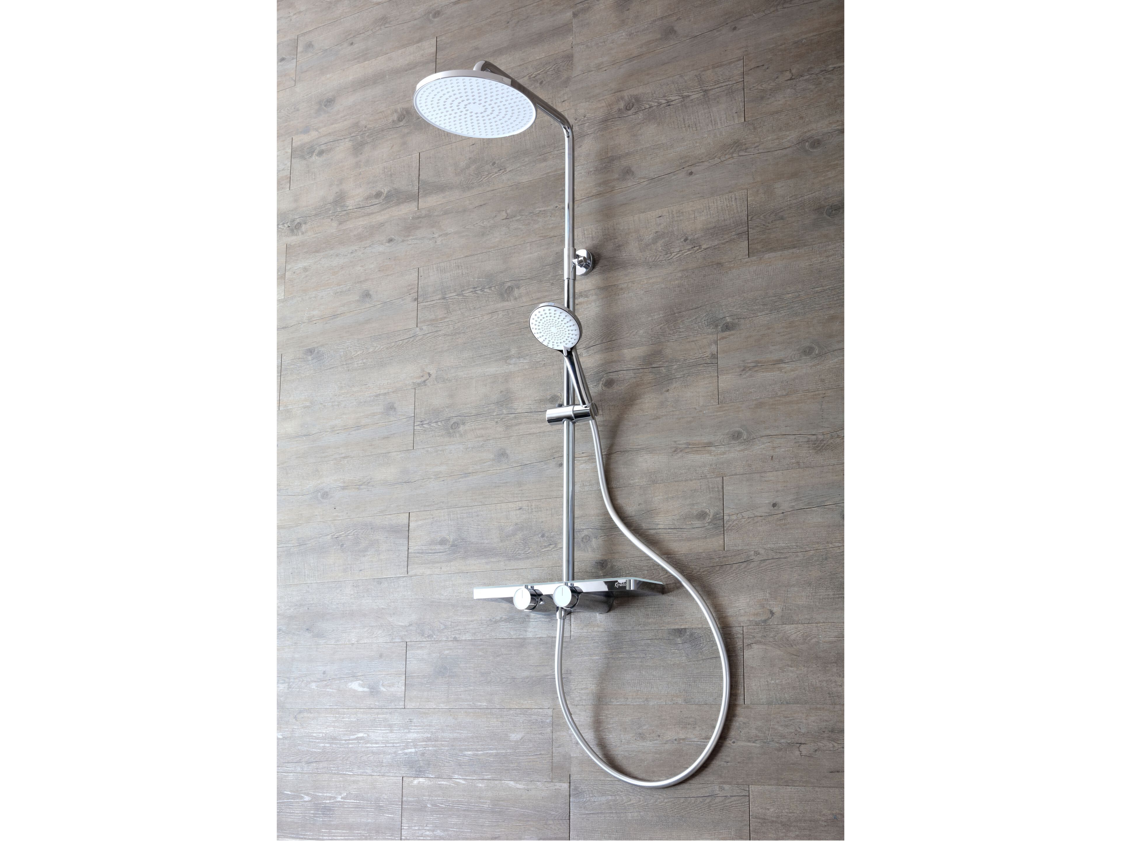 Хромированная сталь термостатическая настенная душевая колонна Kinedo AQUAMIX ARCH-00075543 - Вид №1