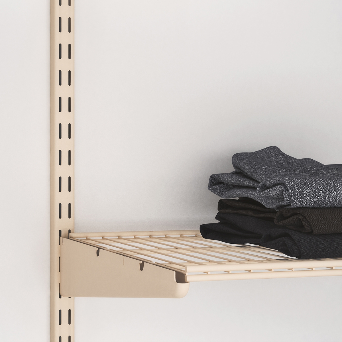 Сеточная полка , 603x406x15 мм, магнолия LJPS0347 Public Steel Россия  - Вид №4