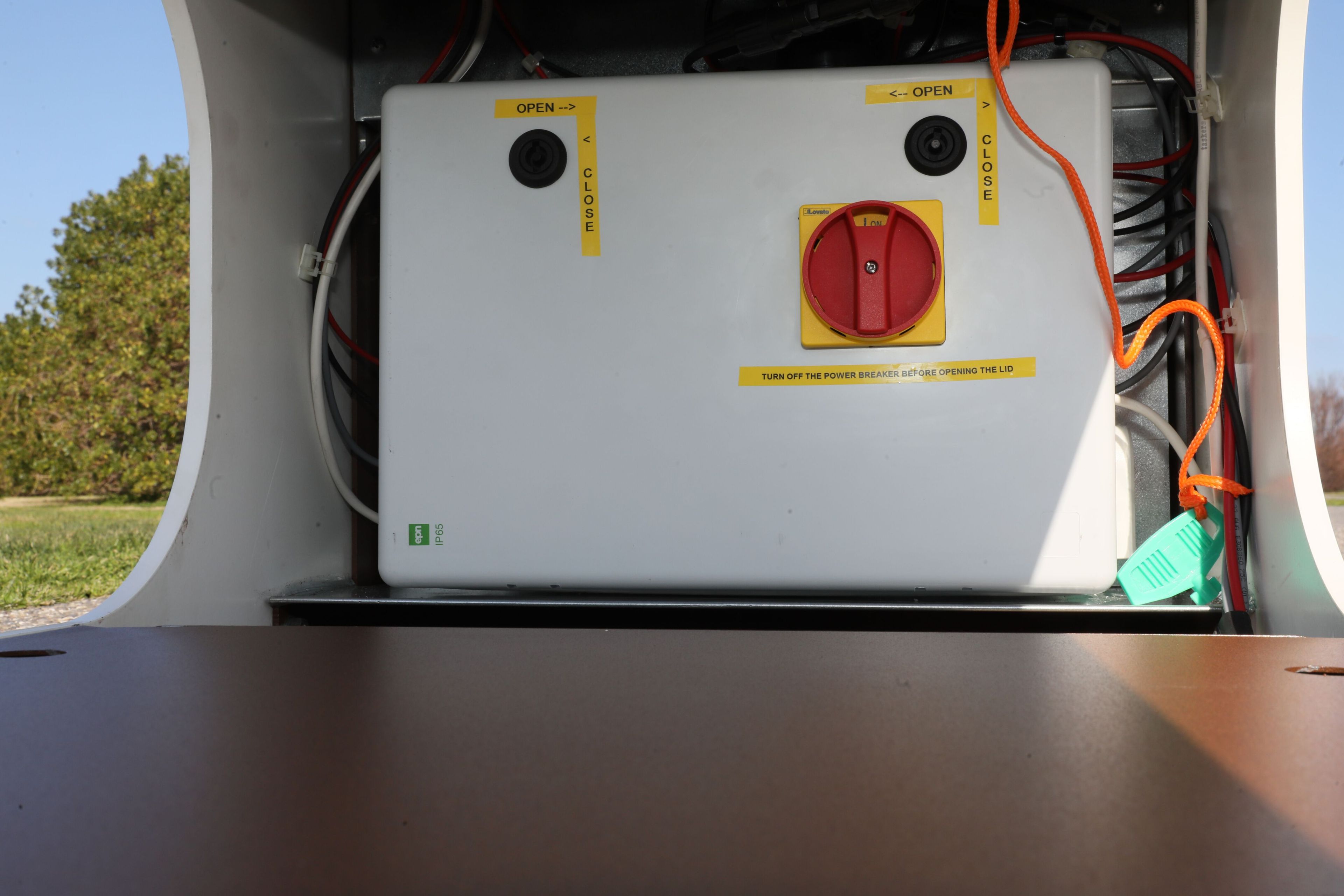 Стальная скамья без спинки с USB-разъемом со встроенным освещением CITYSì ELIOS ARCH-00072477 - Вид №21