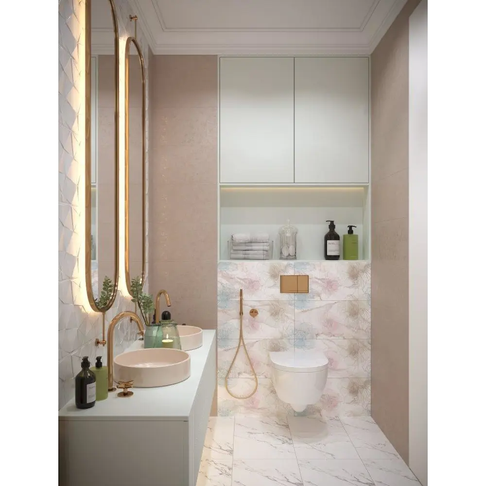 AXIMA Тенерифе - настенная плитка с цветочным принтом 30х60 см 89231675 STLM-0945134 - Вид №1