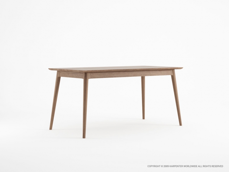 553_1120 Стол обеденный прямоугольный 160х80 Karpenter Vintage - Вид №1