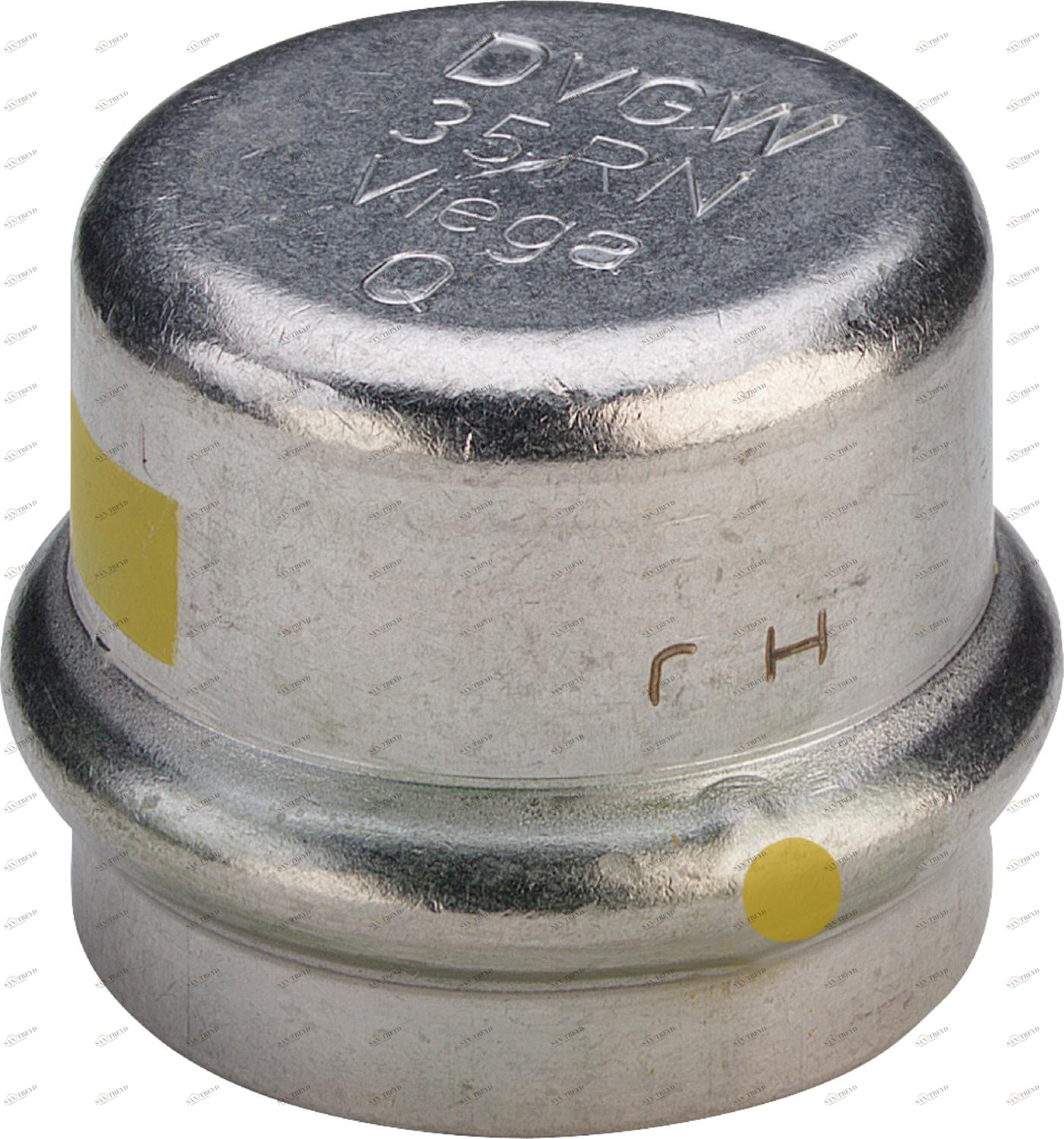 487 249 Модель 0256 Трубопроводные системы  Sanpress Inox G  Декоративные заглушки Santreyd 