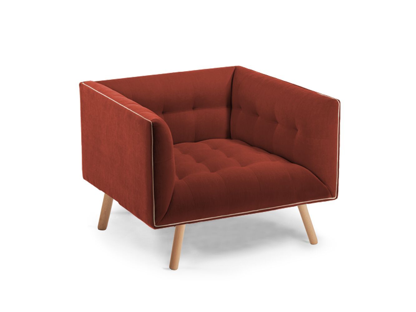 Тканевое кресло с подлокотниками Mambo Unlimited Ideas ARCH-00057634