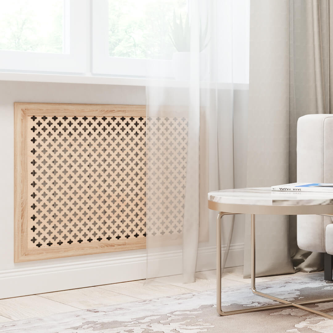 Экран для радиатора 150х60 см Готико Дуб сонома STELLA Standart STSR-1102 - Вид №1