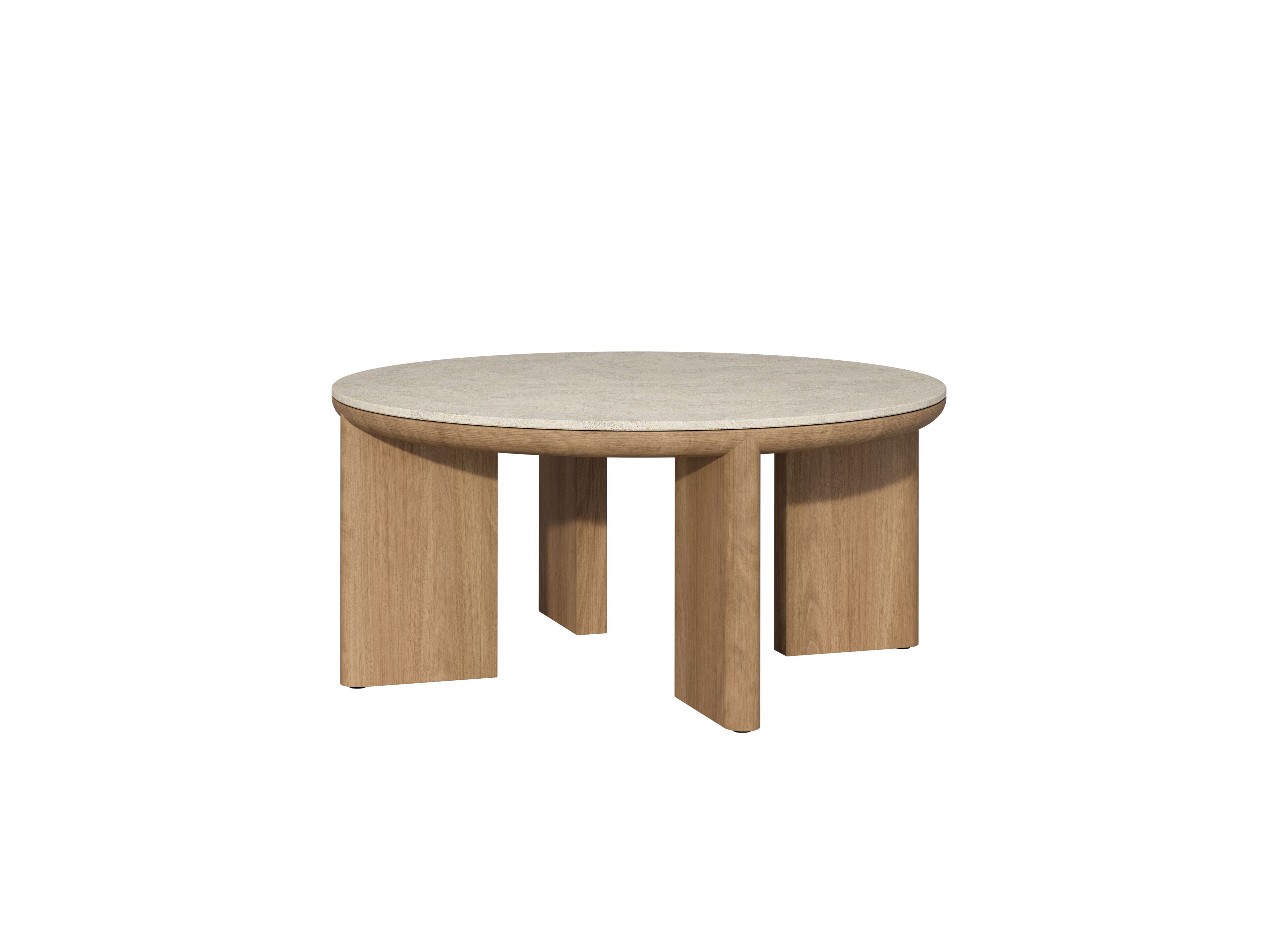 Круглый стол из тикового дерева TRIBÙ Amanu ARCH-00084720 - Вид №3