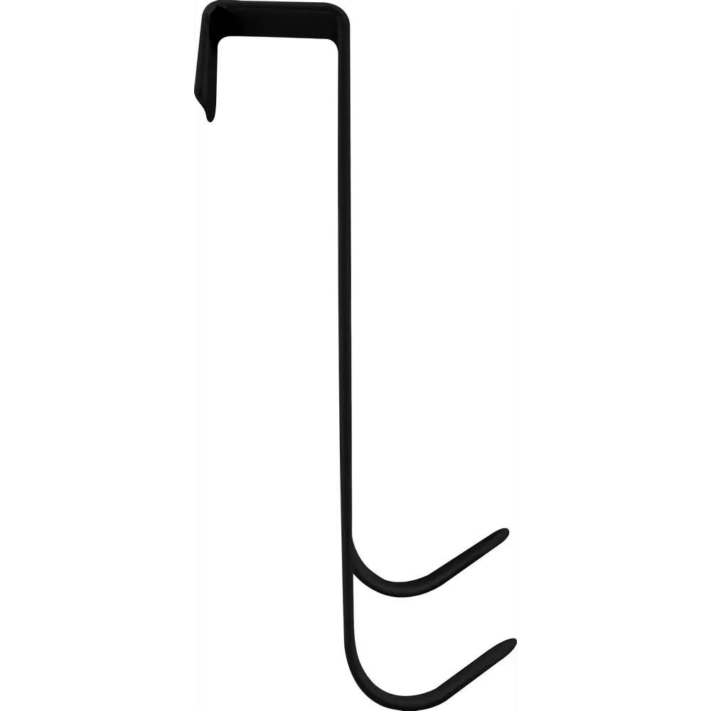 Крючок на дверь KONSENSA 6x11 см цвет черный STLM-2046218 - Вид №2