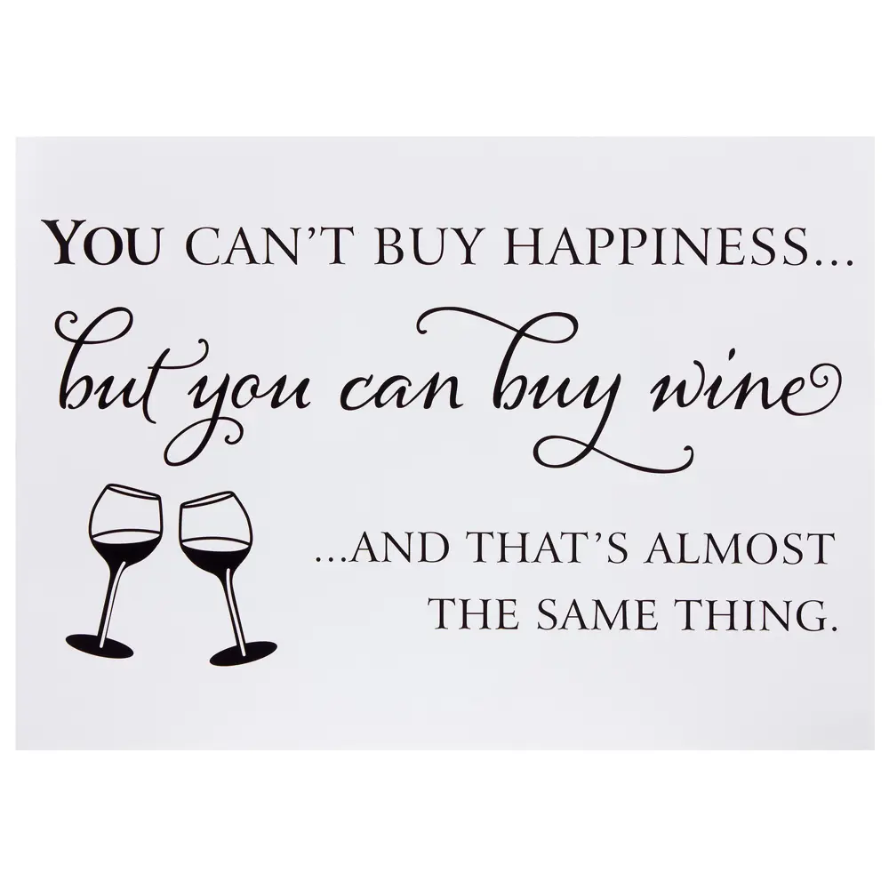 Наклейка You can buy wine 18764640 STLM-2117386 Santreyd 