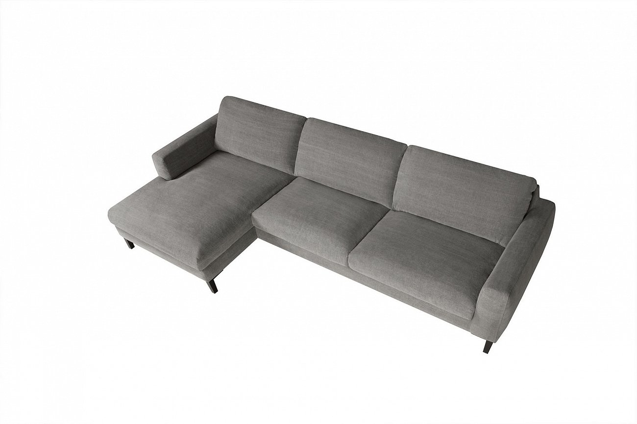 Диван Malin трехместный угловой серый SITS ДИЗАЙНЕРСКИЕ, MALIN 192157 Серый  - Вид №6