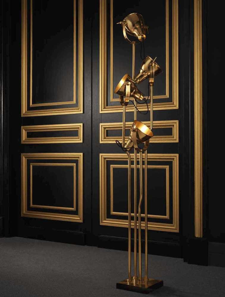 Напольная лампа Melbury от Eichholtz Латунь 109335 EICHHOLTZ ЭЛИТНЫЕ 059972 Золото  - Вид №6