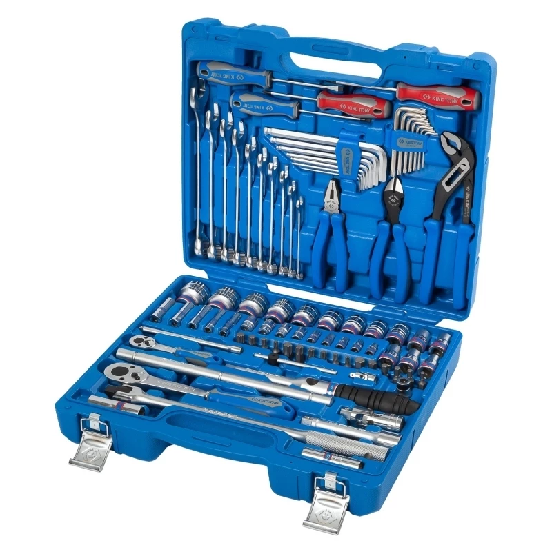 KING TONY Набор инструментов универсальный, 87 предметов Верстакофф 7587MR01