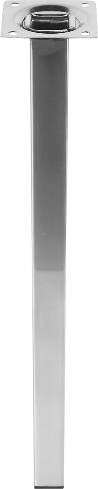 LARVIJ Регулируемая мебельная ножка квадратная 25×25 мм никель 82067713