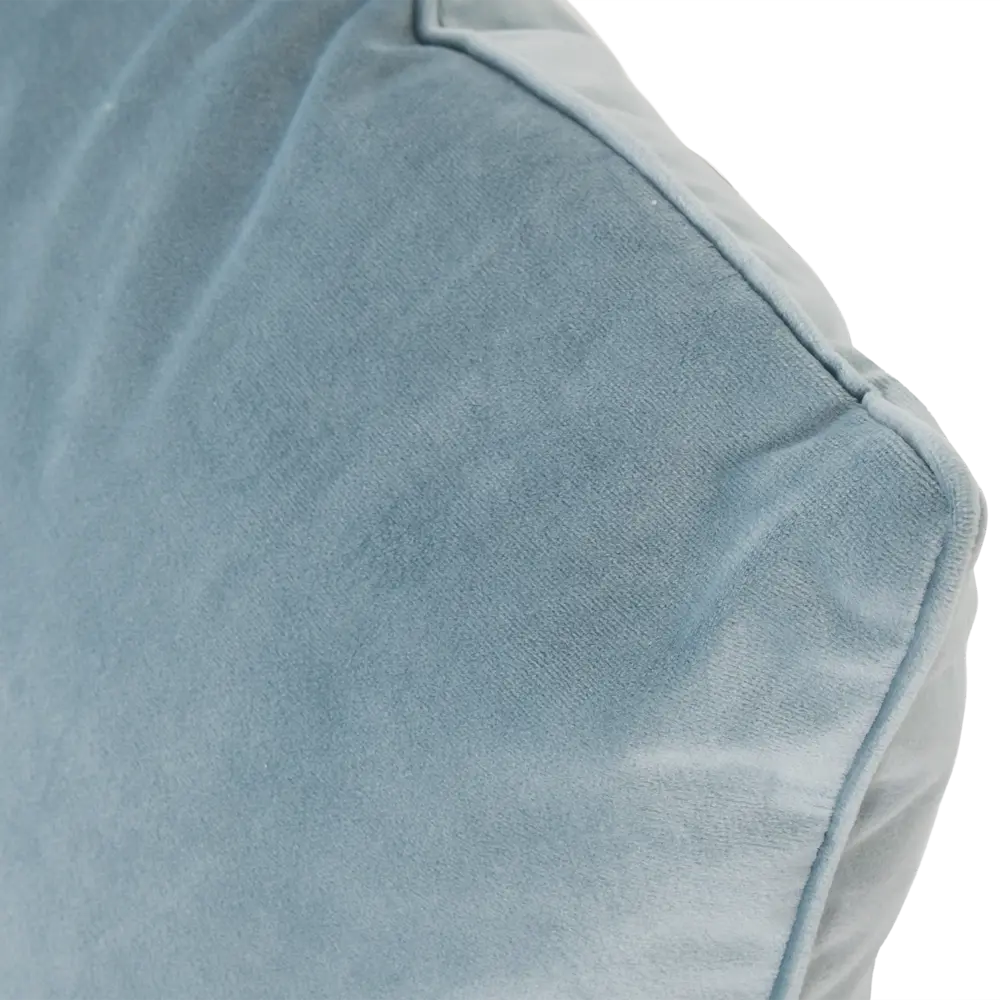 Подушка «Бархат», 40х40 см, цвет серый/голубой LINEN WAY STLM-2082640 - Вид №2