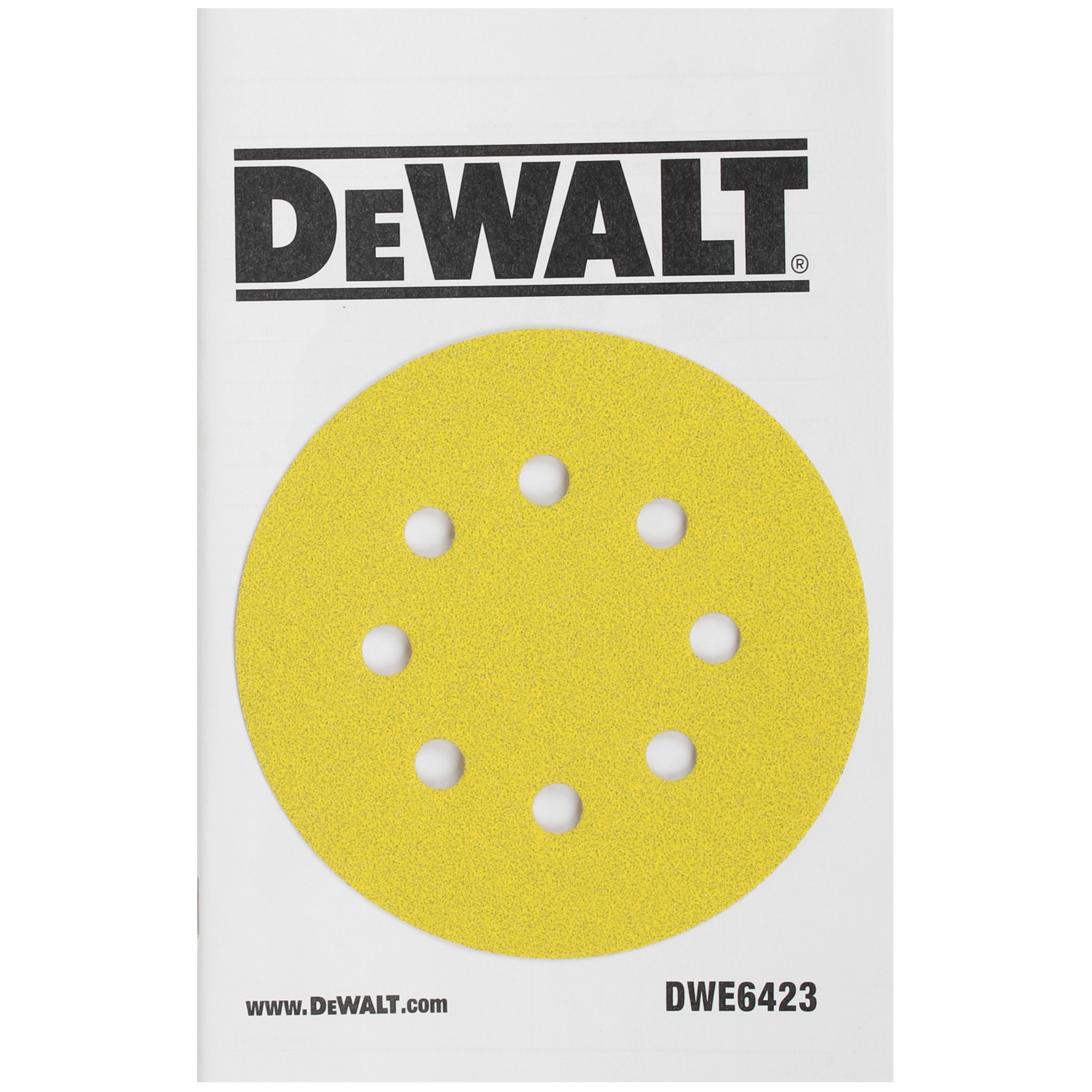 Эксцентриковая шлифмашинка DeWALT DWE6423 5437831 STDN-0141832 - Вид №8