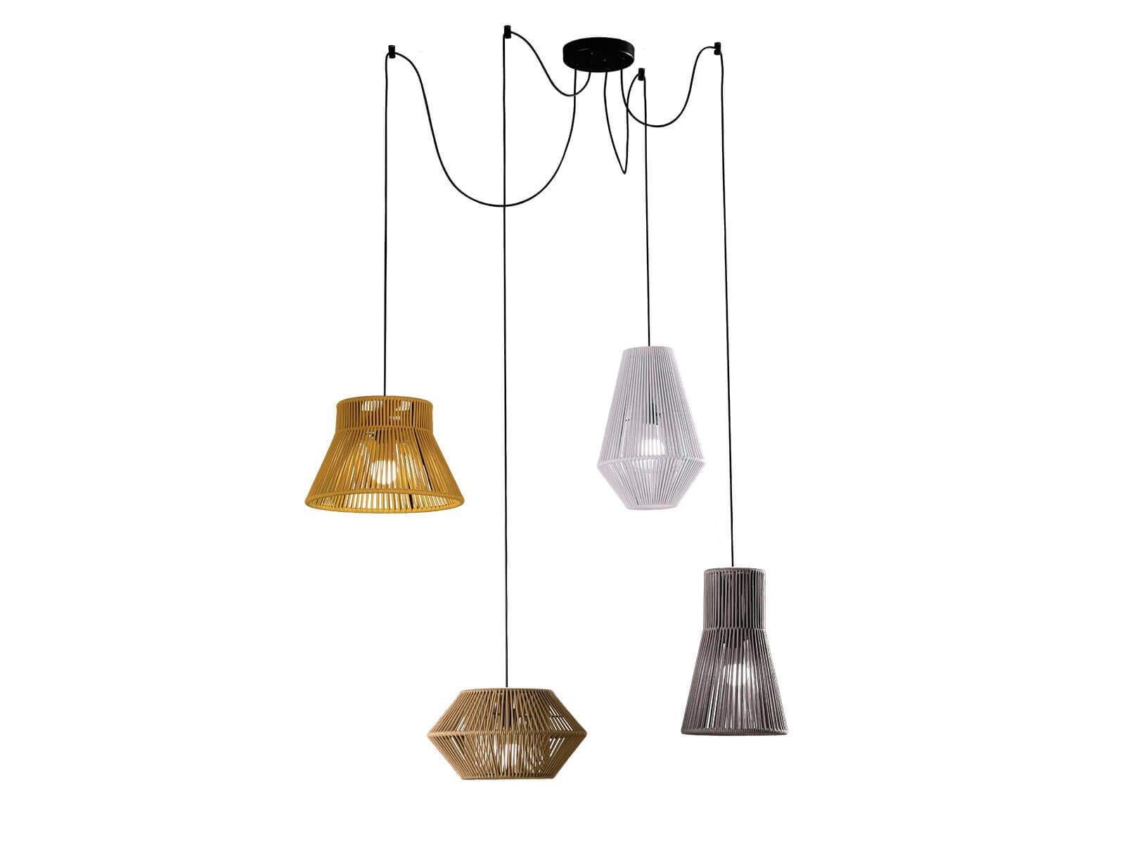 Регулируемая веревка и металлическая светодиодная подвесная лампа Olé Lighting Kit Pop-Up ARCH-00071946