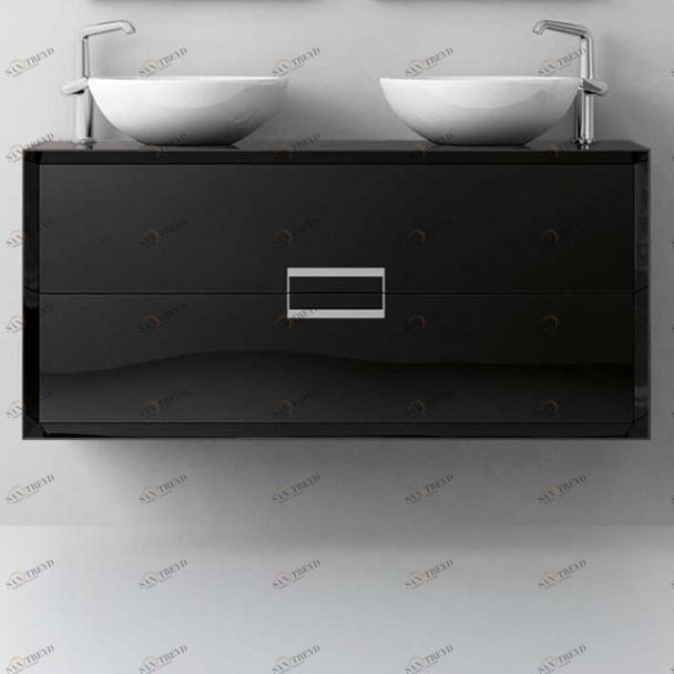 Avila Dos Тумба подвесная с раковиной CIRCULAR Color 64 NOVUS Trendy 26072120120343N64