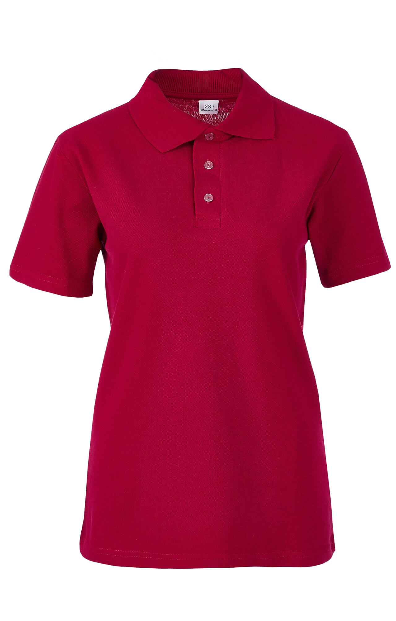 66354 Тенниска-поло красная  Одежда для салонов красоты  размер XS (44) Спецодежда  - Вид №4