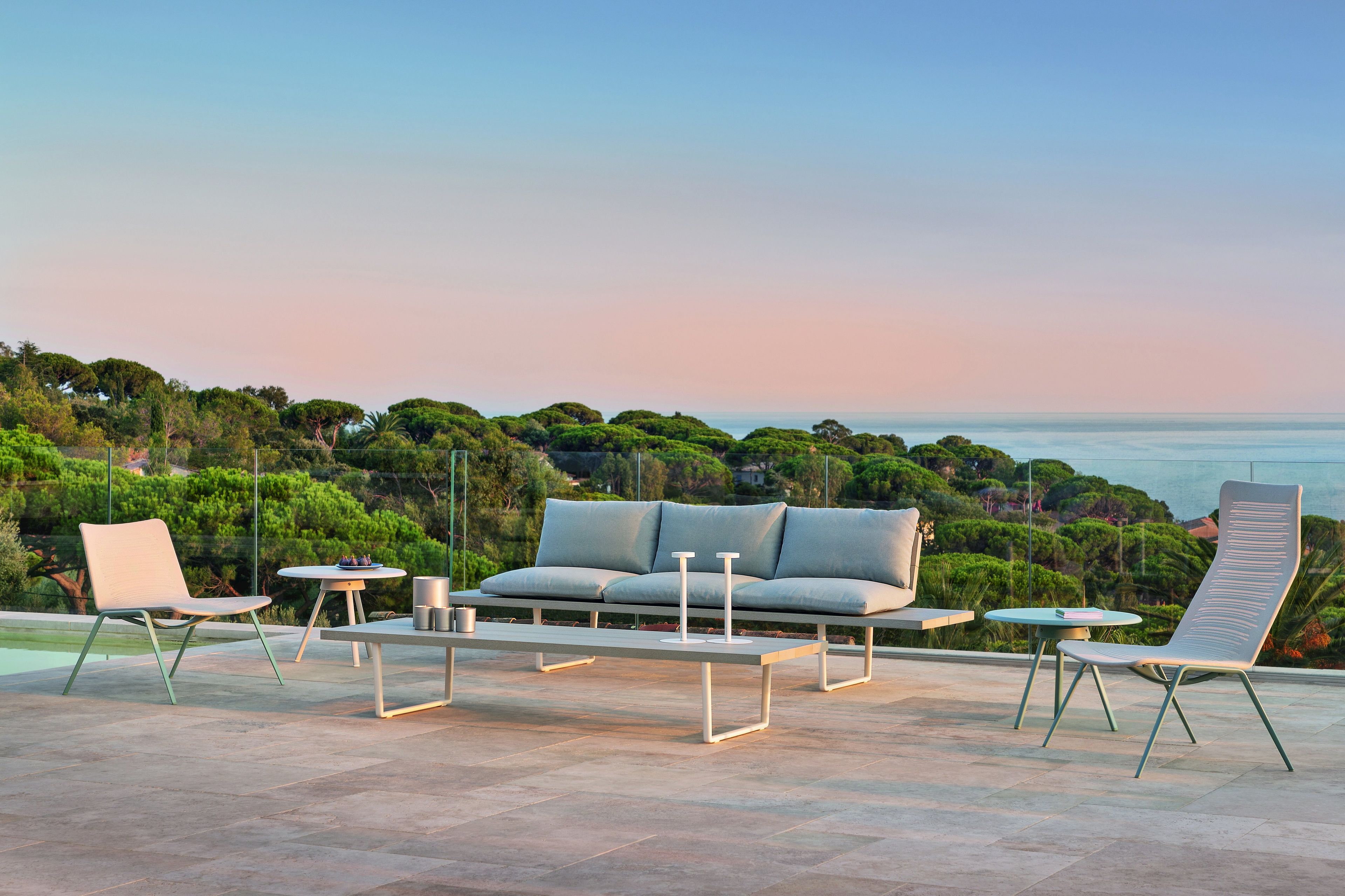 Деревянный алюминиевый прямоугольный садовый стол FAST Orizon ARCH-00043605 - Вид №1