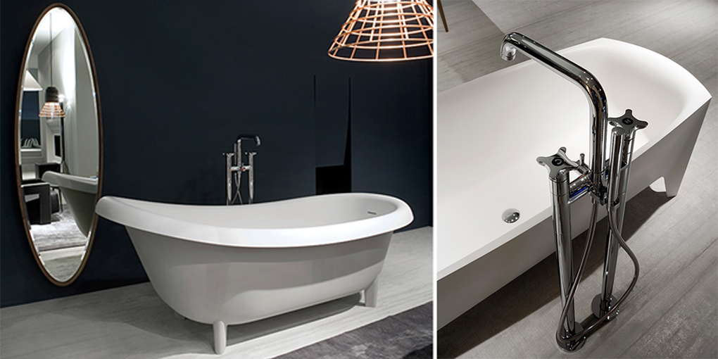 Смеситель напольный для ванны TB933 Antonio Lupi TIMBRO Antoniolupi - Вид №1